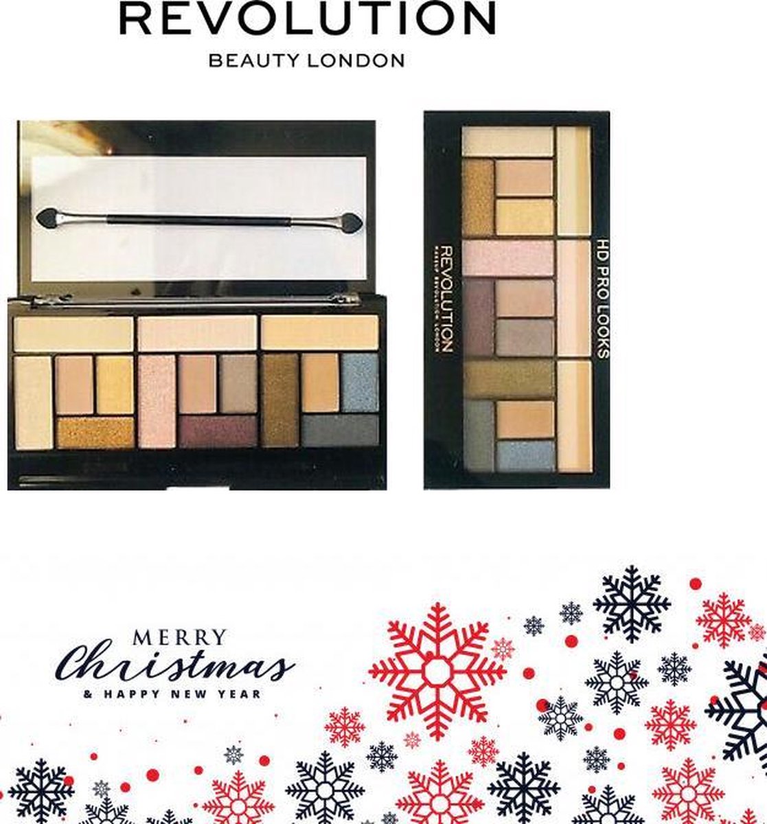Makeup Revolution Hd Pro looks Palette - Stripped & Bare