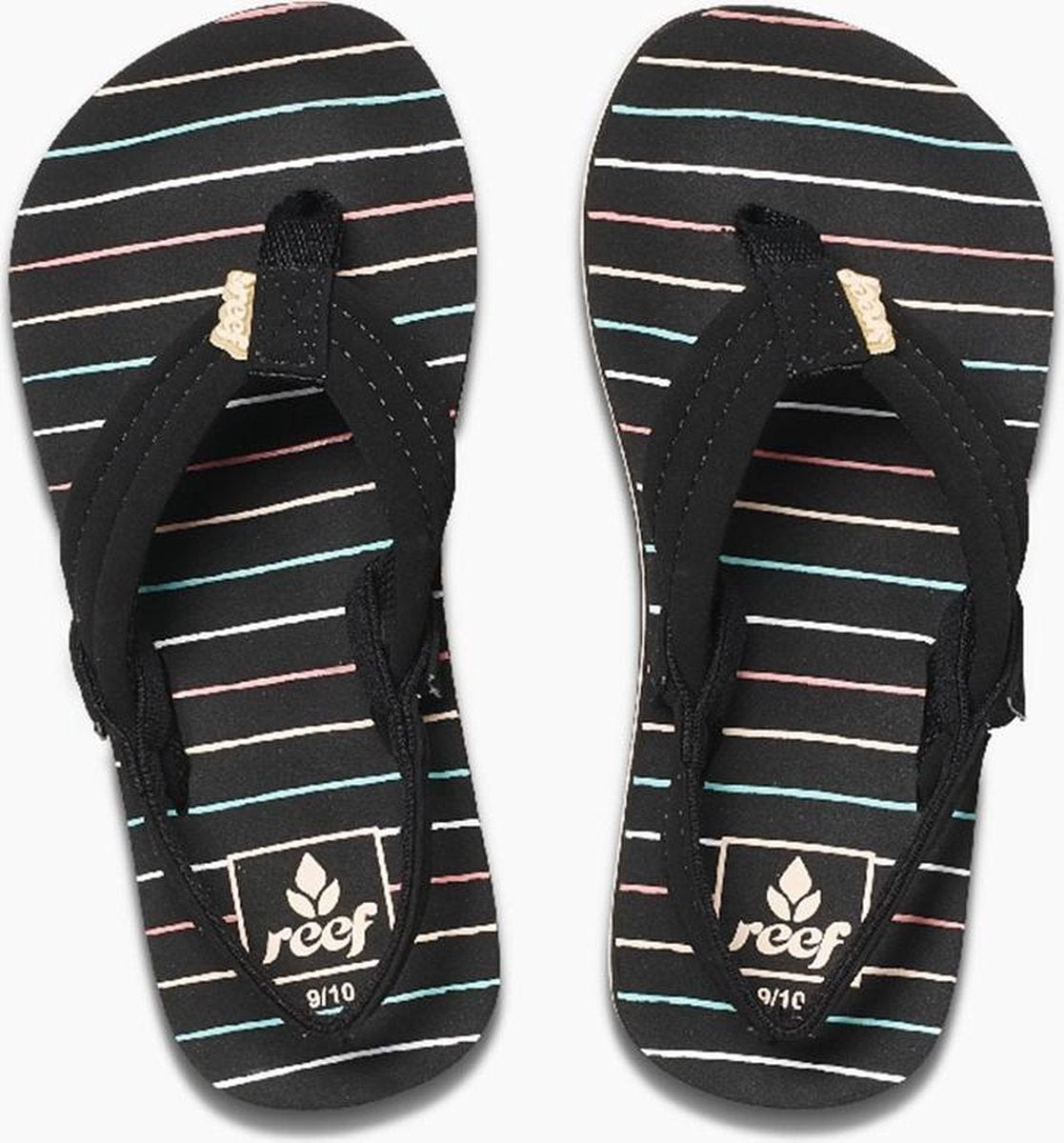 Reef Slippers Little Ahi Zwart Maat:23/24 (US 7/8)