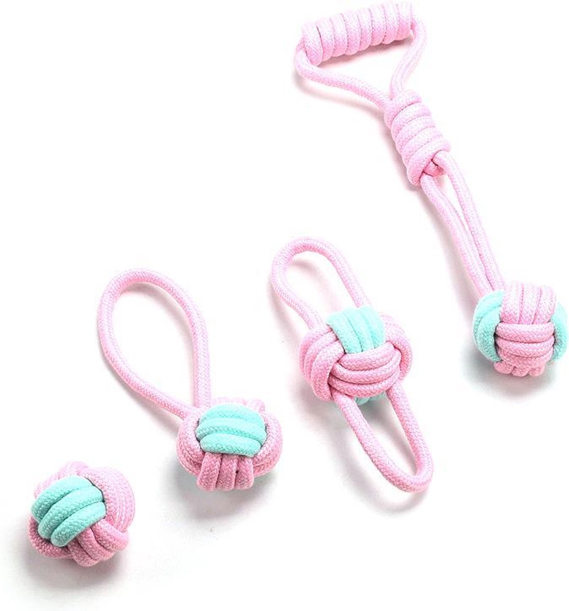Honden speelgoed - Hondenspeelgoed touw set - honden speeltjes - Puppy speelgoed