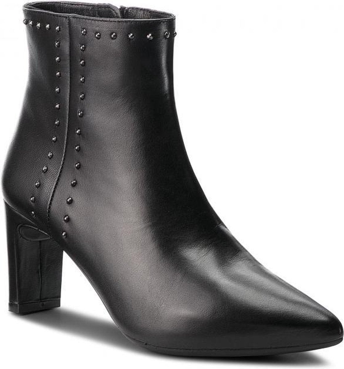 Unisa Enkellaars Hak Studs Zwart - 41