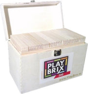 PlayBrix bouwplankjes 200st in kist