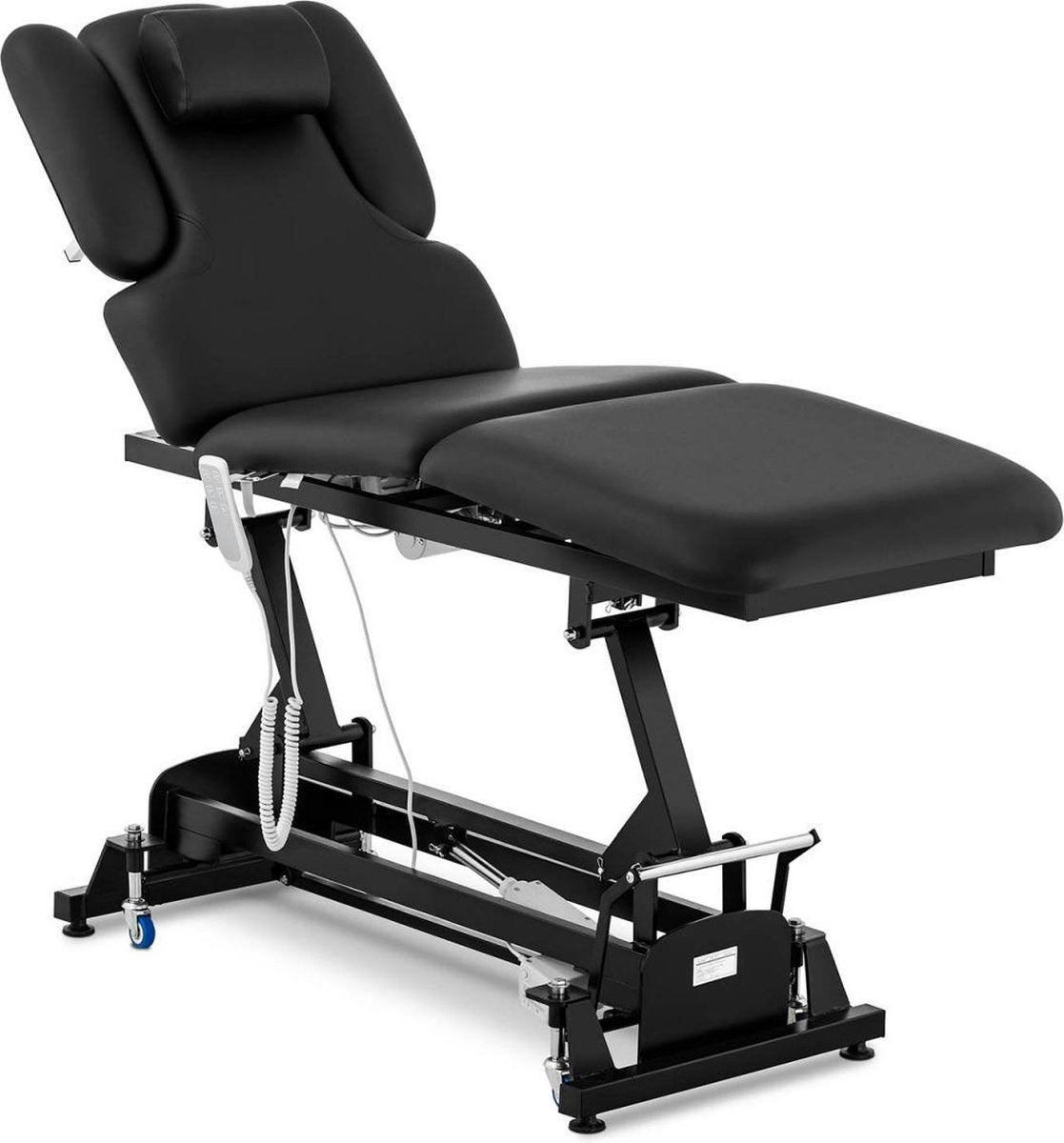 physa Massagetafel - Elektrisch NANTES ZWART - zwart