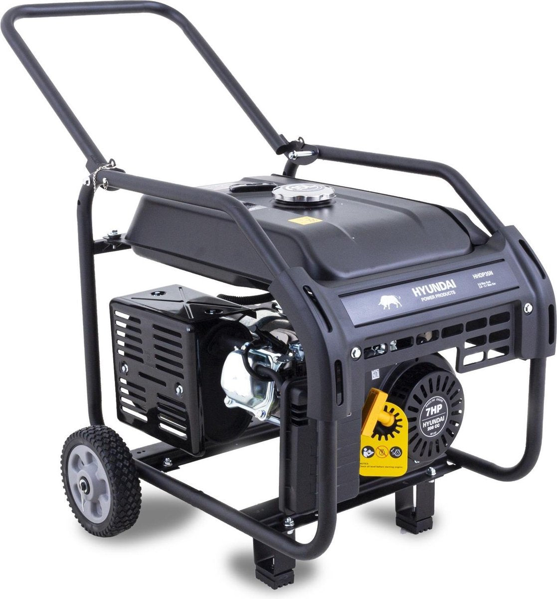 Hyundai generator op benzine - HHDP35N - 4-takt - AVR