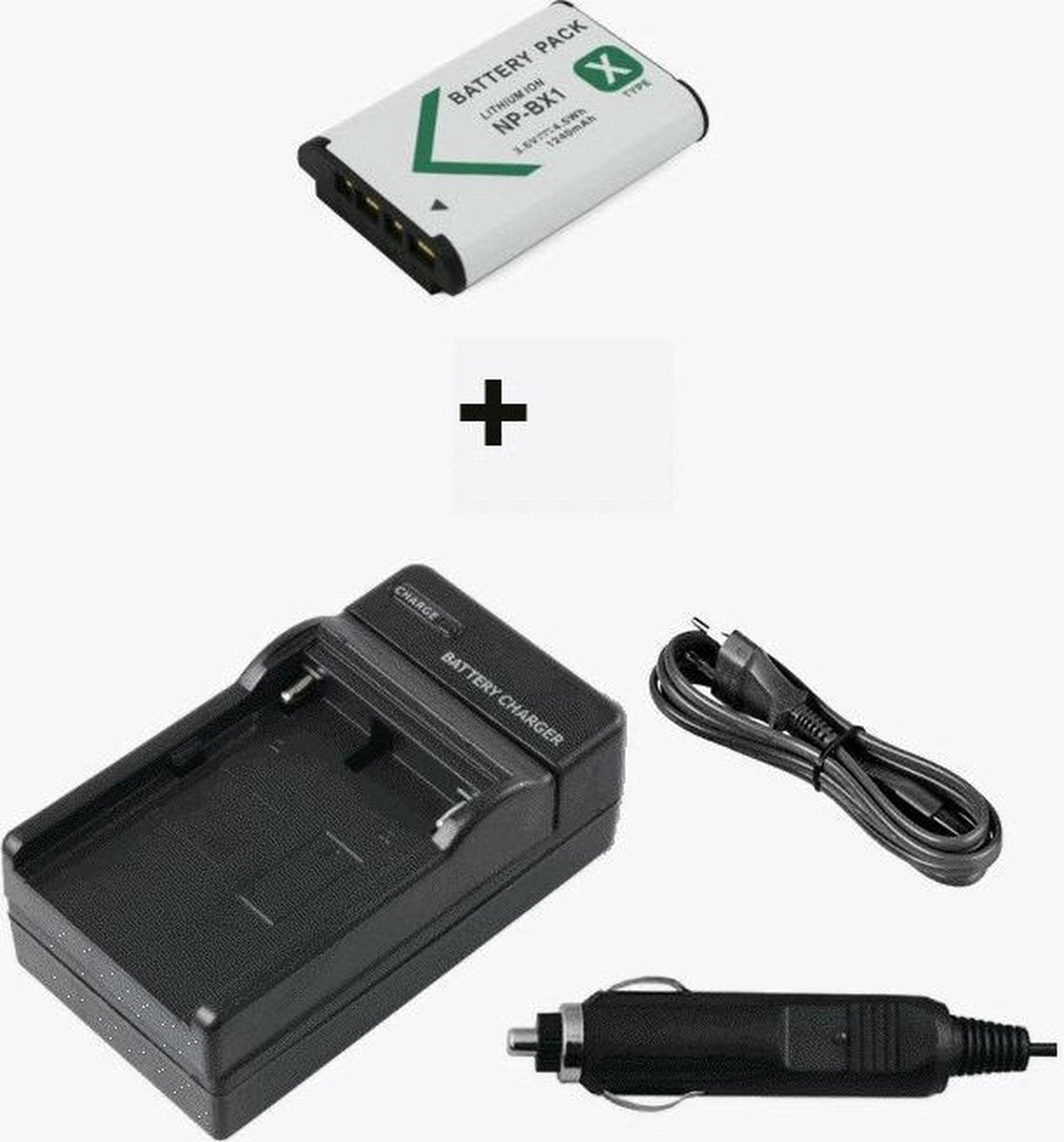 Accu NP-BX1 plus lader
