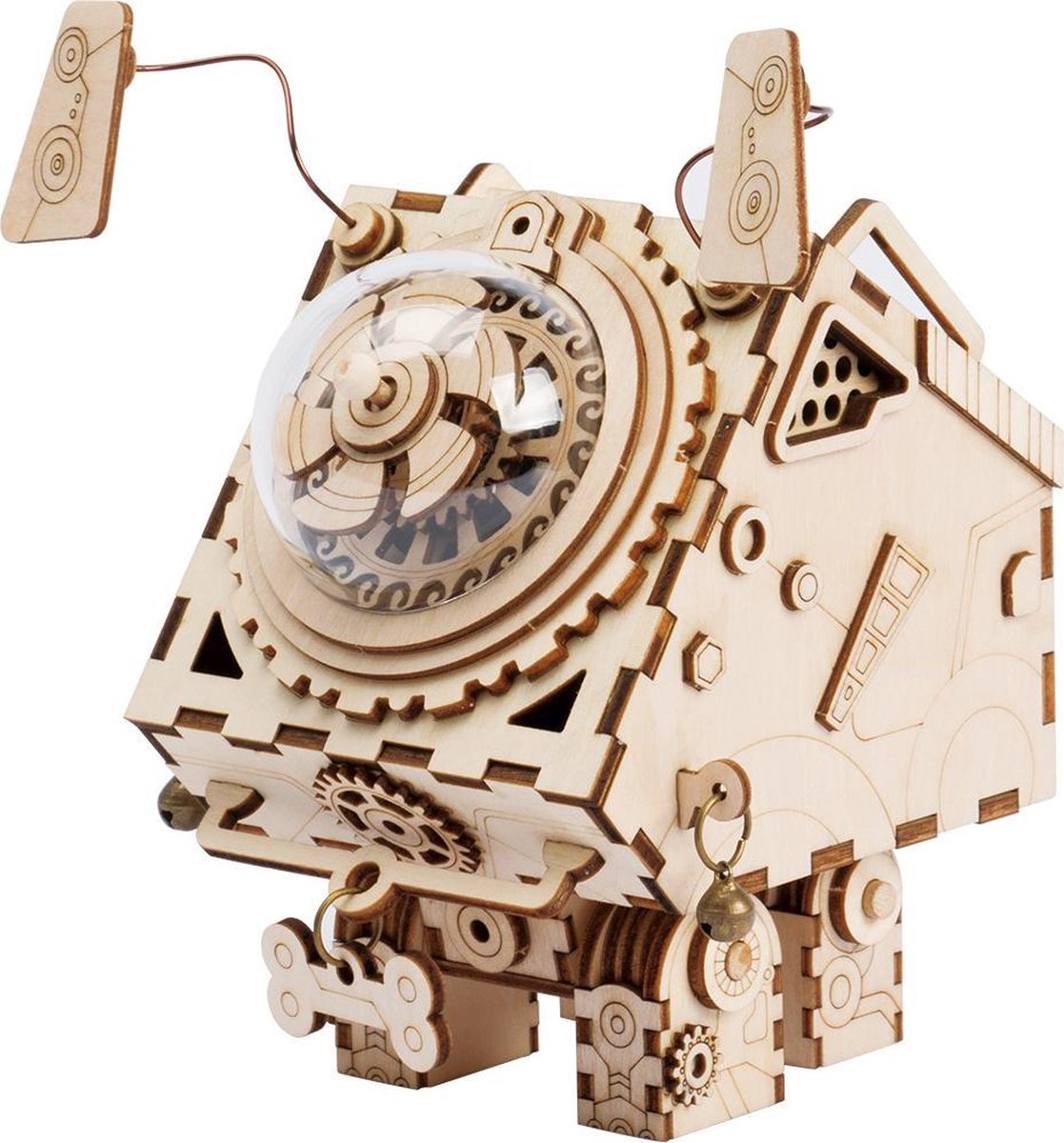 Robotime AM480 3D houten puzzel muziekdoos Seymour