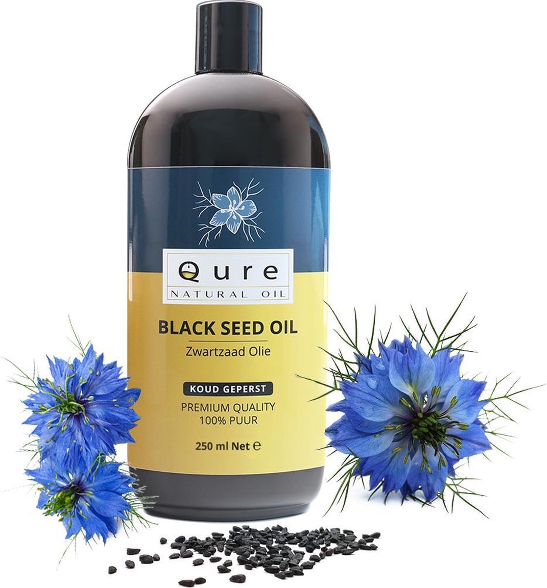 Black Seed Oil 250ml | Zwarte Zaad Olie | 100% Puur & Onbewerkt | Food Grade