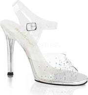 Fabulicious Sandaal met enkelband -36 Shoes- GALA-08SD US 6 Transparant