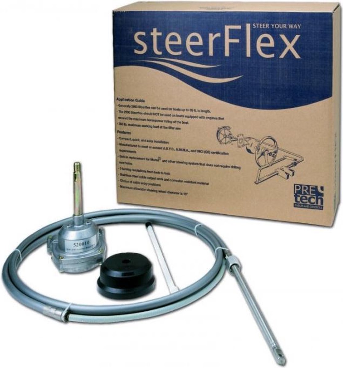 Pretech SteerFlex 3000 GEN II Rotary Stuursysteem 14ft - 427cm