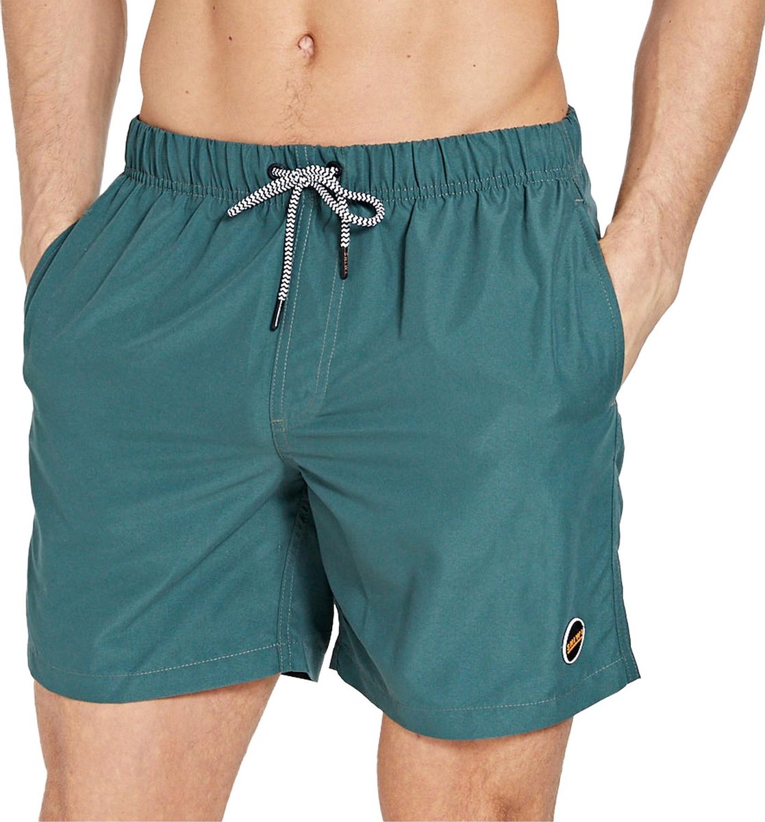 Shiwi Solid Mike Zwemshort  Zwembroek - Mannen - donker groen