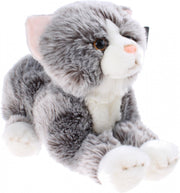 Bicolini Knuffel Kat 32 Cm Pluche Grijs