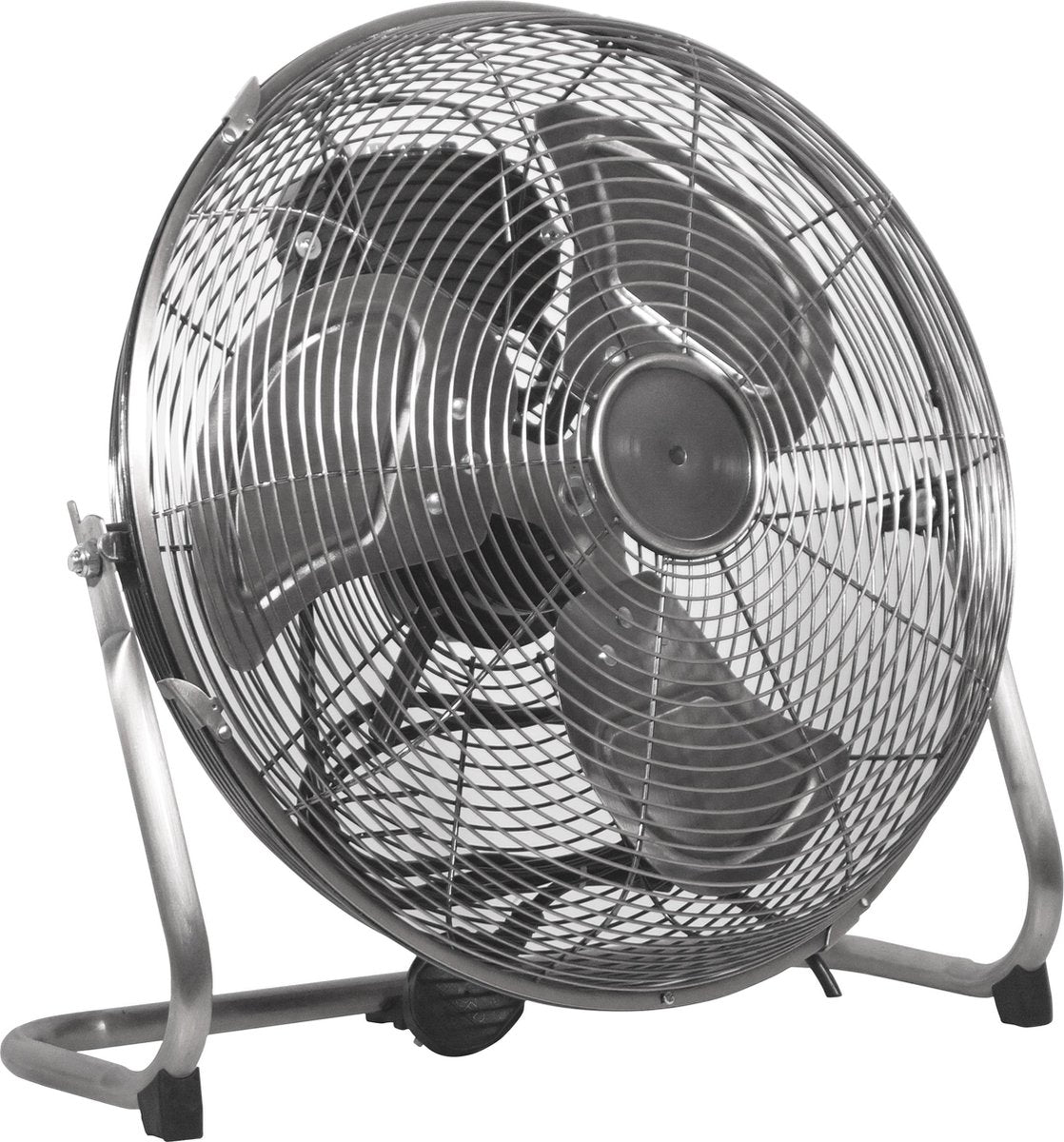 Prem-I-Air 14"  Vloerventilator Ø 35 cm  Air Circulator with Chrome finish