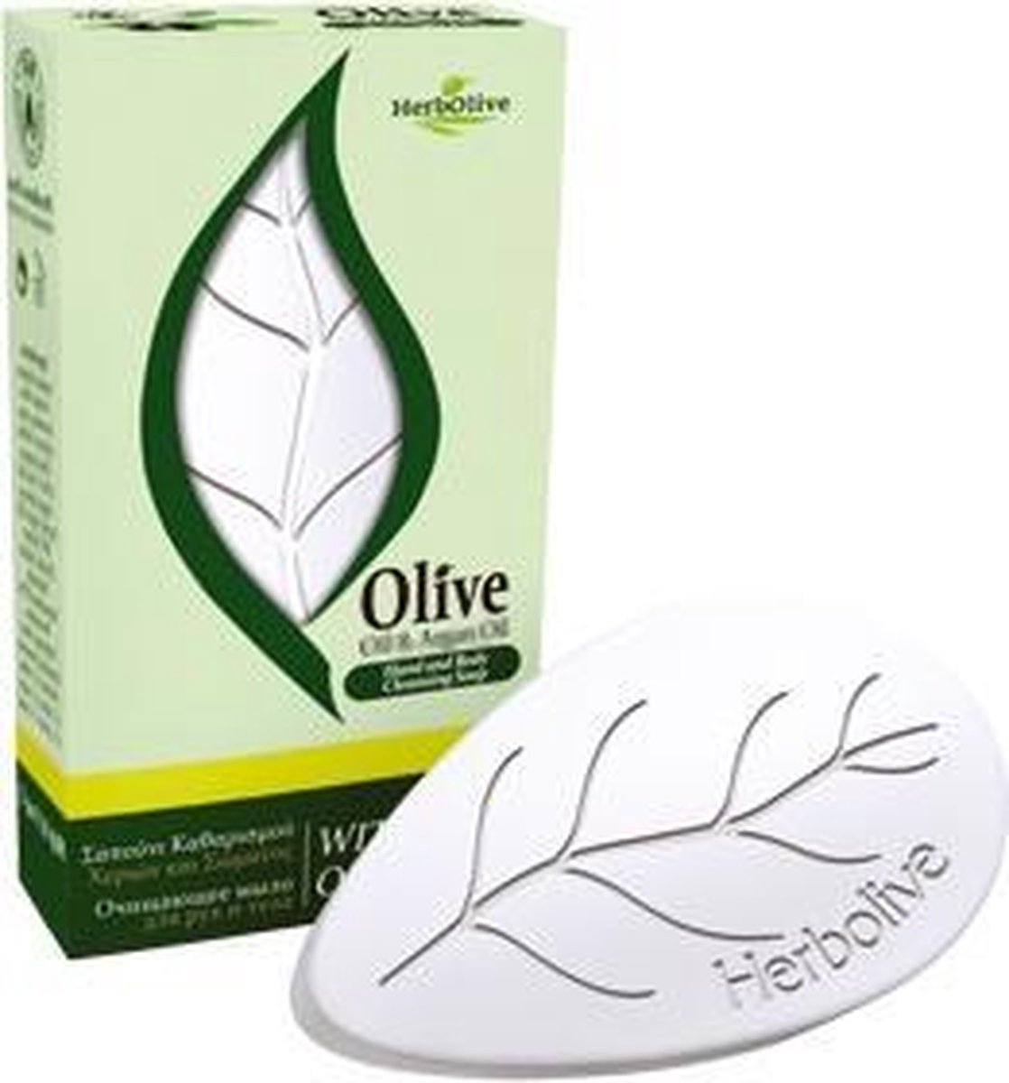 HerbOlive Zeep Leaf *Olijfolie & Melk Protein 80g