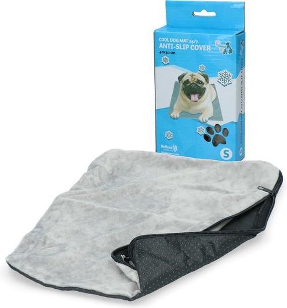 Coolpets - Anti Slip Cover - Geschikt voor koelmatten van Coolpets - (40x30cm) - S