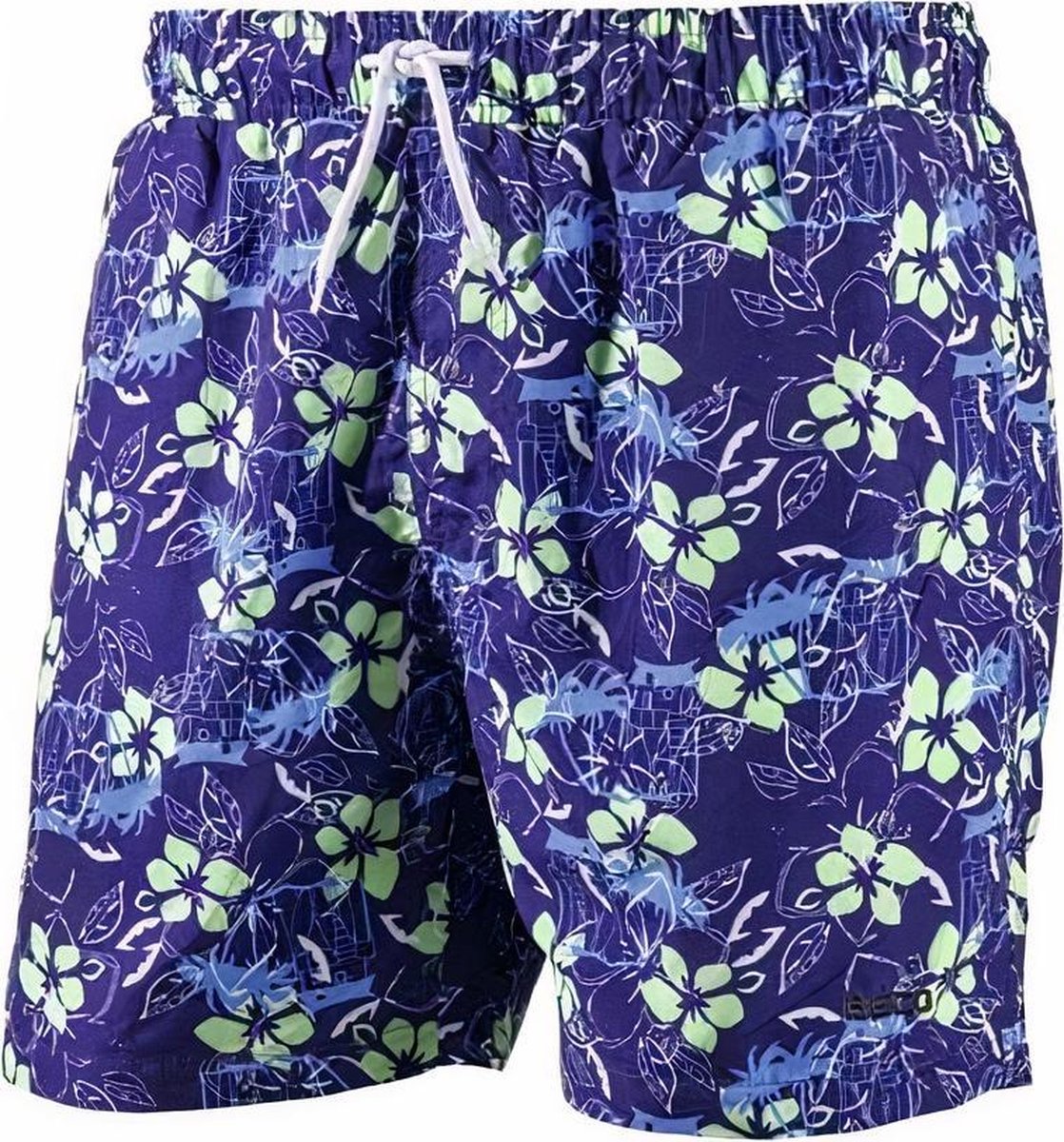 Beco Zwemshort Heren Polyester Blauw/groen Maat S