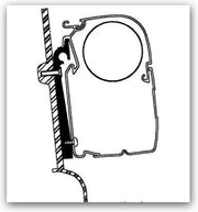 Thule Adapter kit Westfalia - 2 stuks