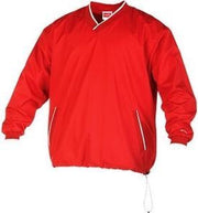 Rawlings V-Nek Pullover Honkbal Jacket - Rood - Jeugd Medium