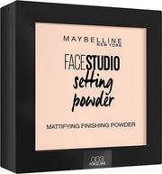 Maybelline - Face Studio Setting Powder - Matující pudr 9 g 003 Porcelaine -