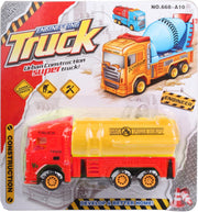 Lg-imports Silowagen Truck Engineering Jongens 20 Cm Rood/geel