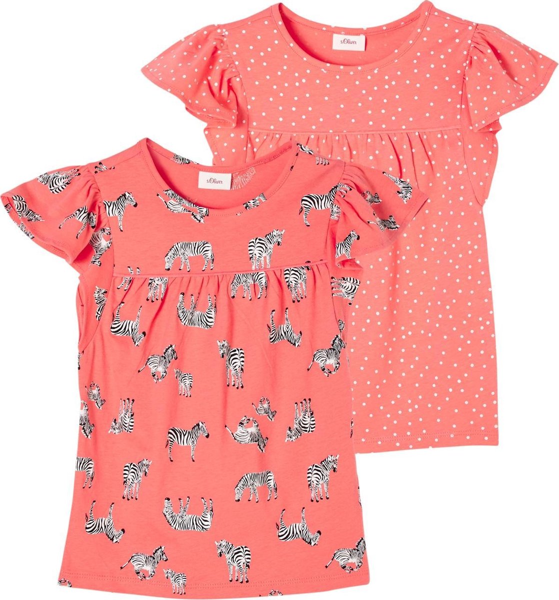 s.Oliver Meisjes T-shirt - Maat 104/110
