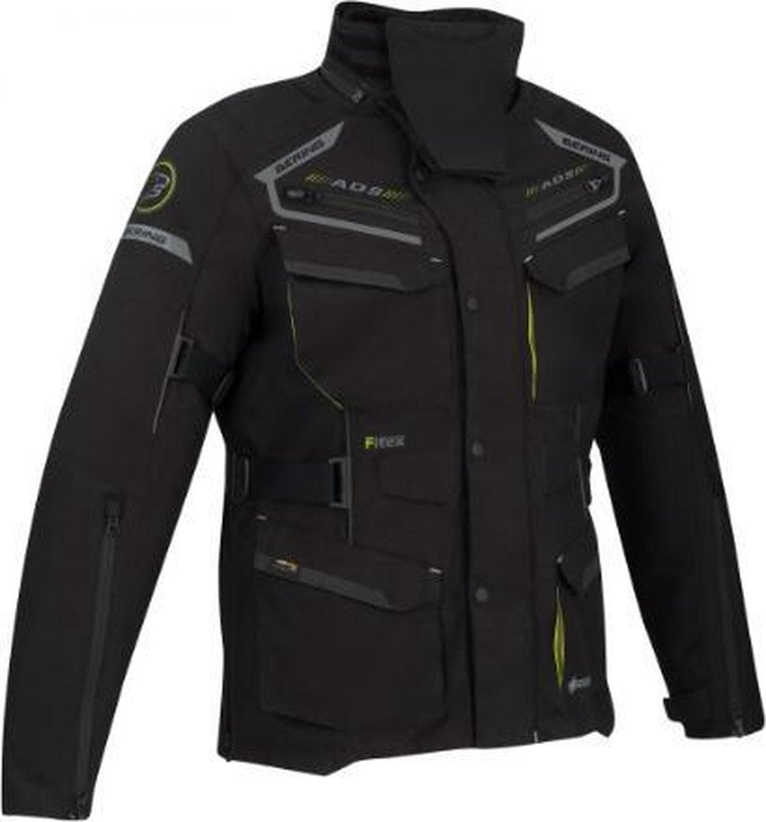 Bering Minsk GTX Black Fluo Textile Motorcycle Jacket S