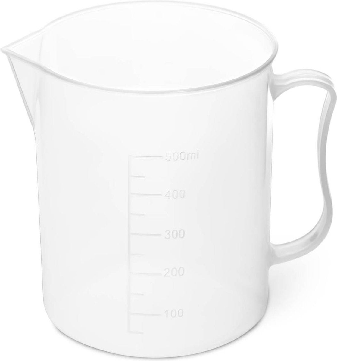 Steinberg Laboratoriumbeker - 10 stuks - 500 ml - met uitloop en handvat