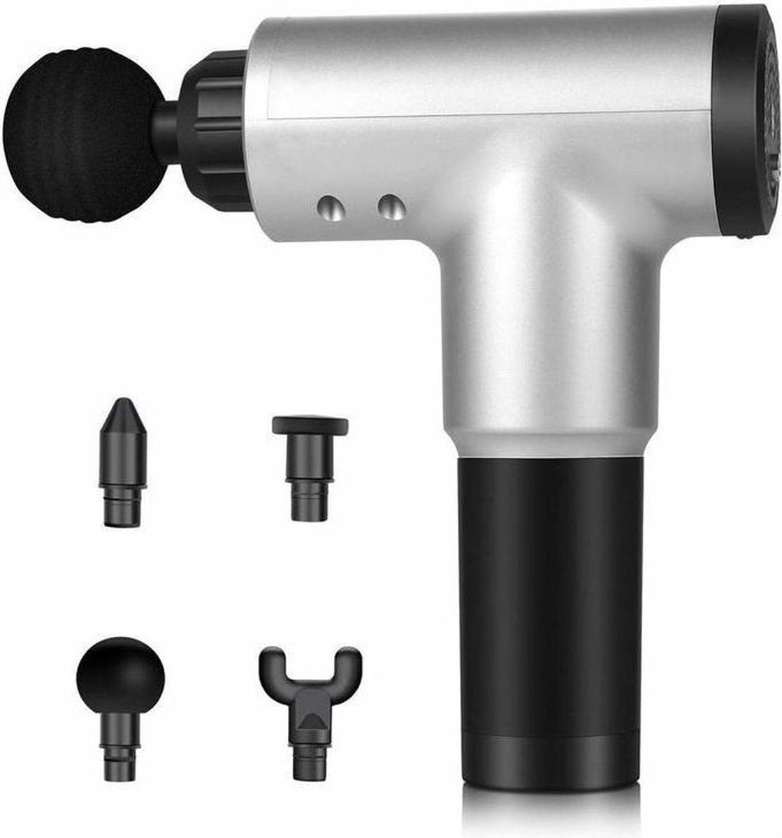 Zilveren massage gun - 6 Standen