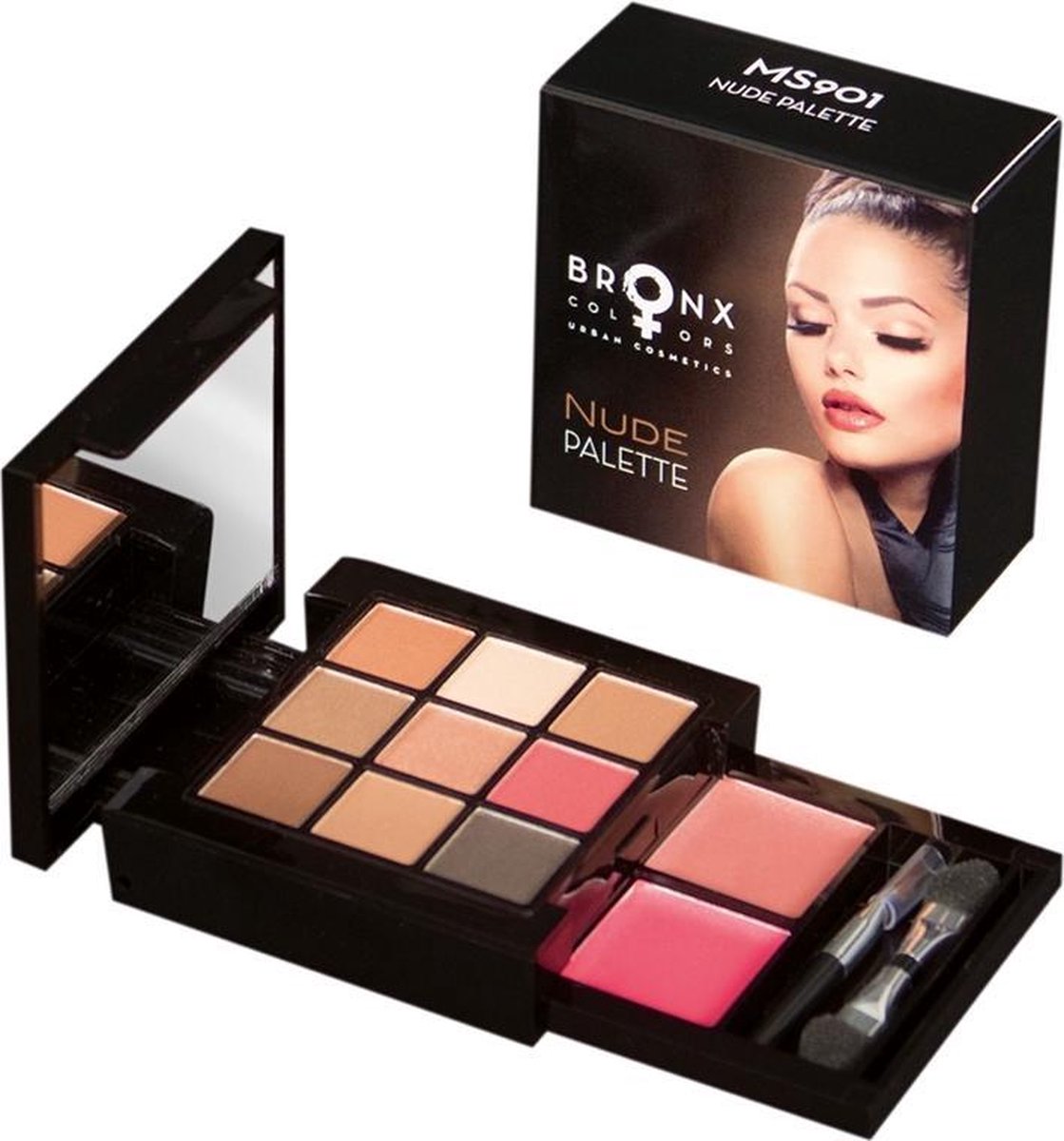 Bronx Colors MS901 Make-Up Set Nude Palette  (1 x 7.9 g)