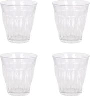 Duralex Waterglazen - Klassiek - 130 ml - Set van 4 - Gehard glas - Transparant