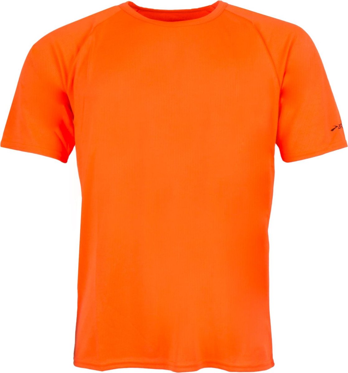 Brooks Basic SS  Sportshirt - Maat XS  - Mannen - oranje