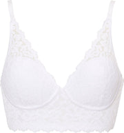 Maidenform Casual Comfort Convertible Bralette Vrouwen Beha - White - Maat 85D