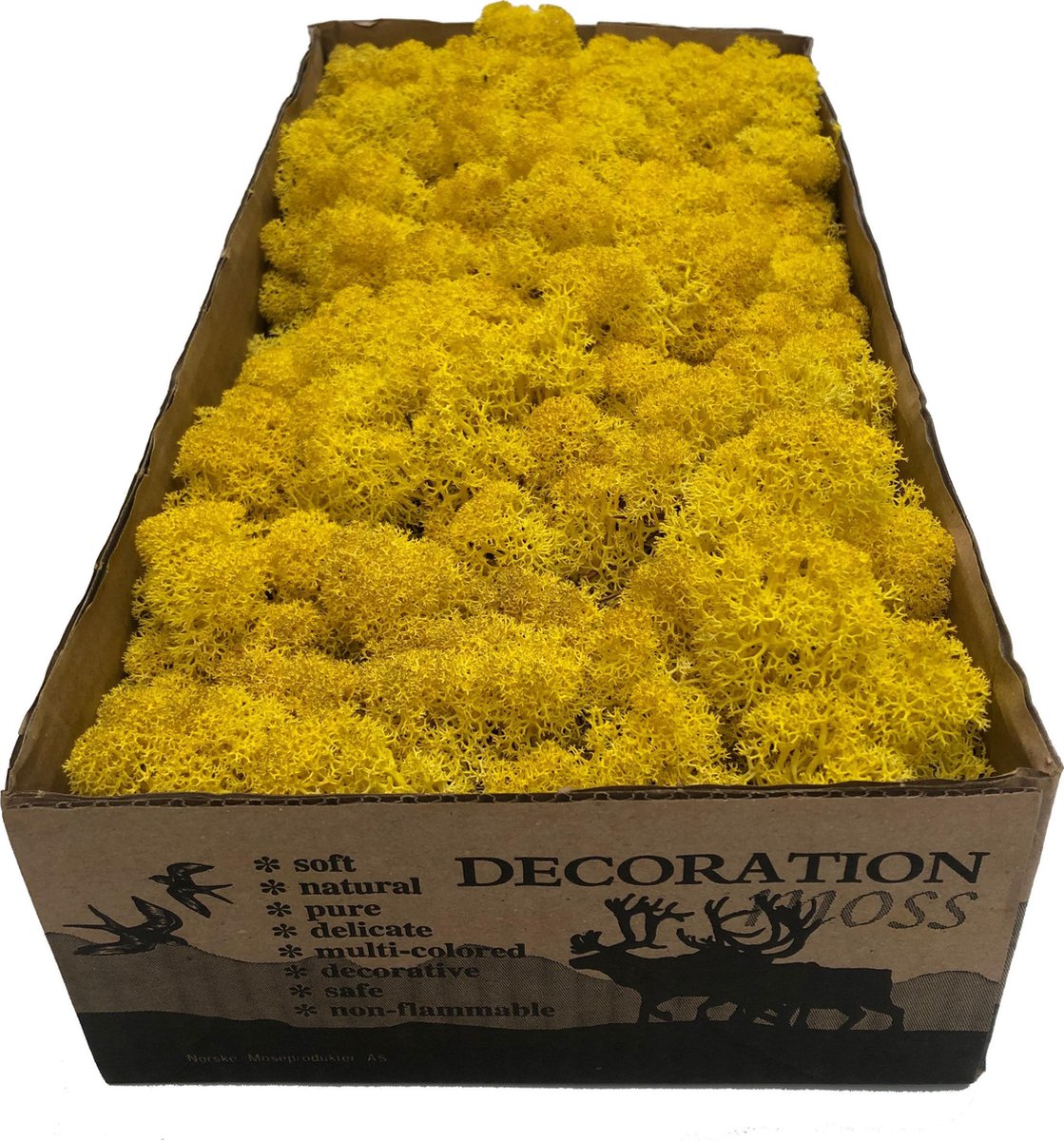 MosBiz Rendiermos Lemon per 500 gram voor decoraties