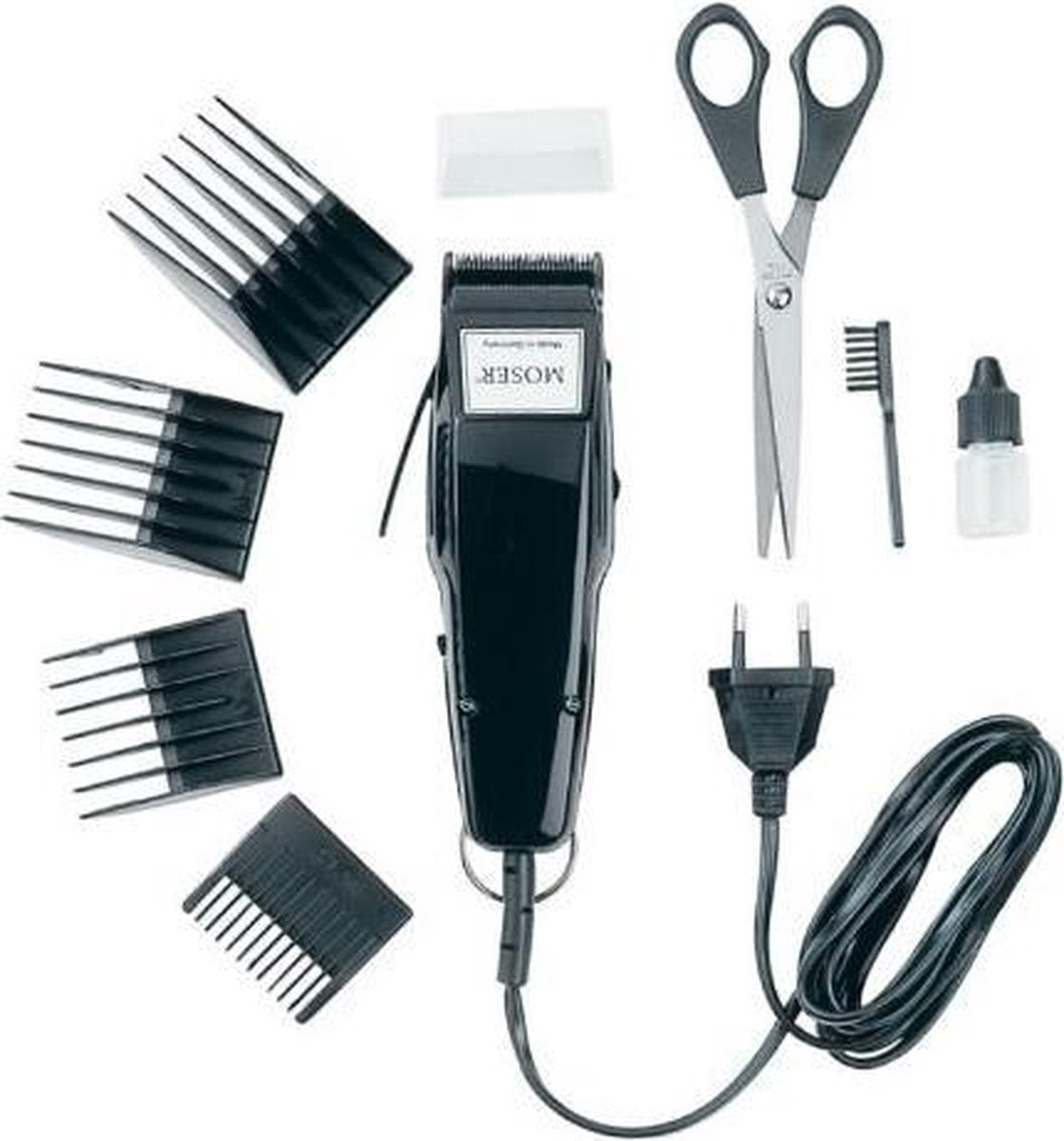 Moser 1400 Hondentondeuse Set - Zwart