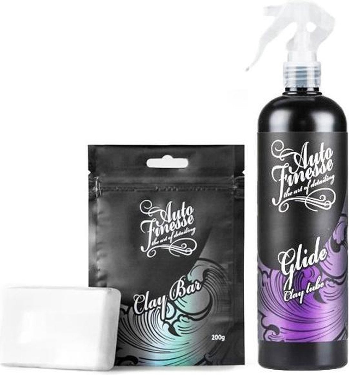 Auto Finesse Glide 500ml + Claybar 200gr VOORDEELSET
