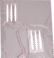 STICKER ARROW INT.3-D 7CM CHR