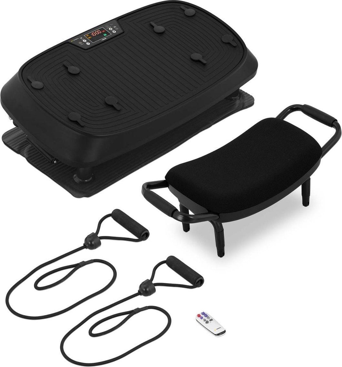 Gymrex Trillende plaat - Fitness - 61 x 35 cm - tot 120 kg - Afstandsbediening - Zitting
