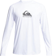 Quicksilver - UV-zwemshirt voor heren - Longsleeve - Solid Streak - Wit - maat S