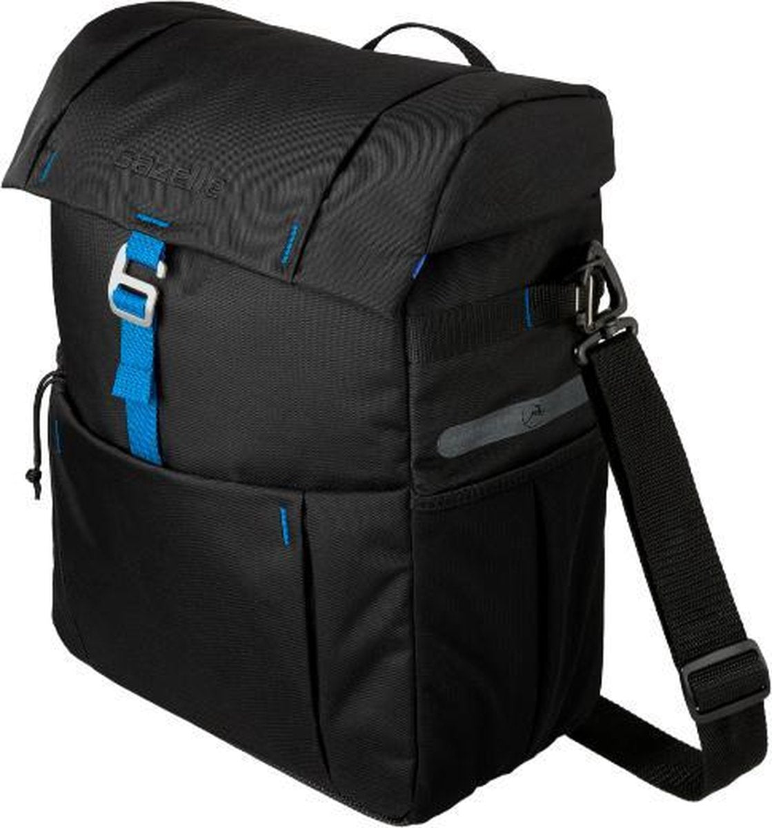 Enkele fietstas Gazelle - black / spark blue