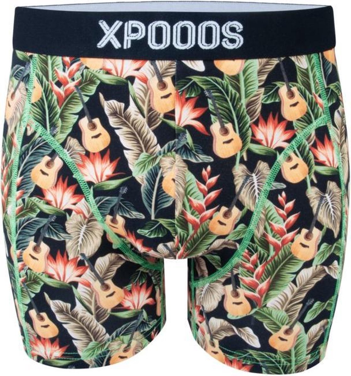 XPooos Heren Boxershort | Hawaï Blues