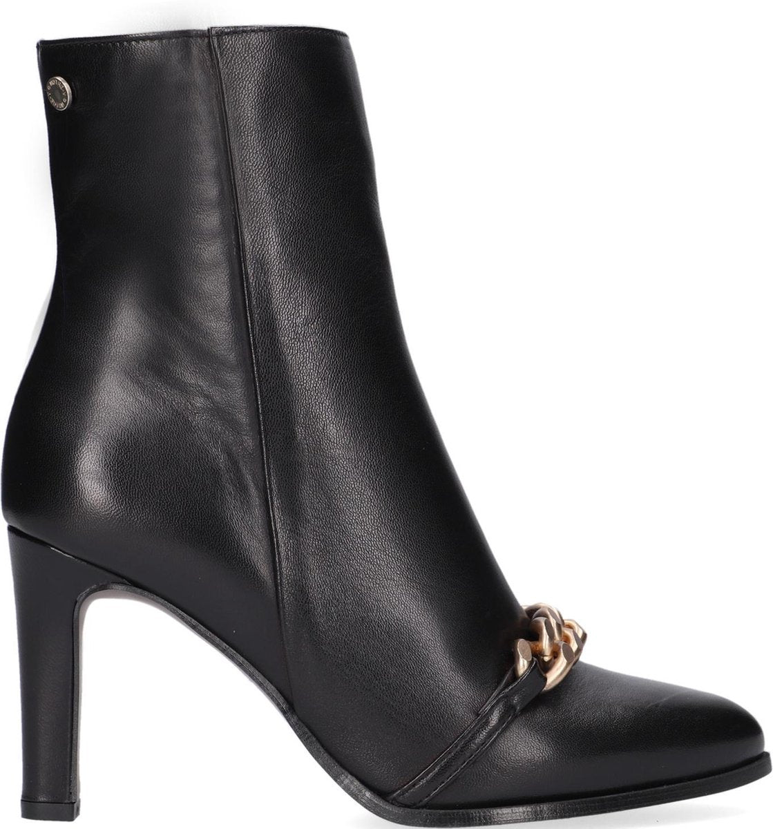 Notre-V 27439 Enkellaarsjes - Enkelboots - Dames - Zwart - Maat 37