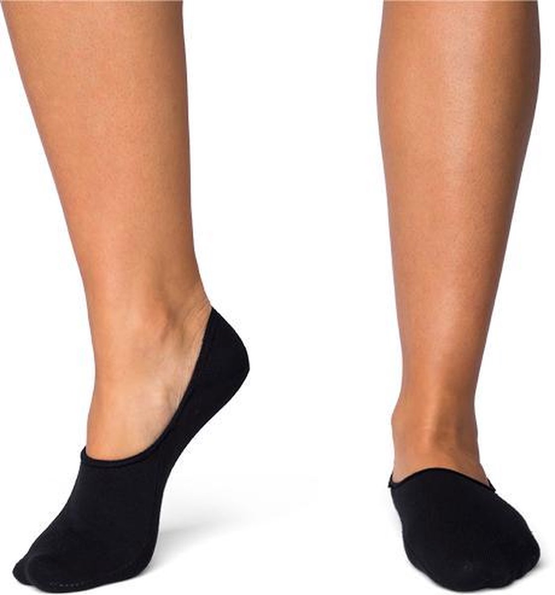 CADA 2 Paar Sneakersokken Badstof Dames Invisible sneakersok 36-38