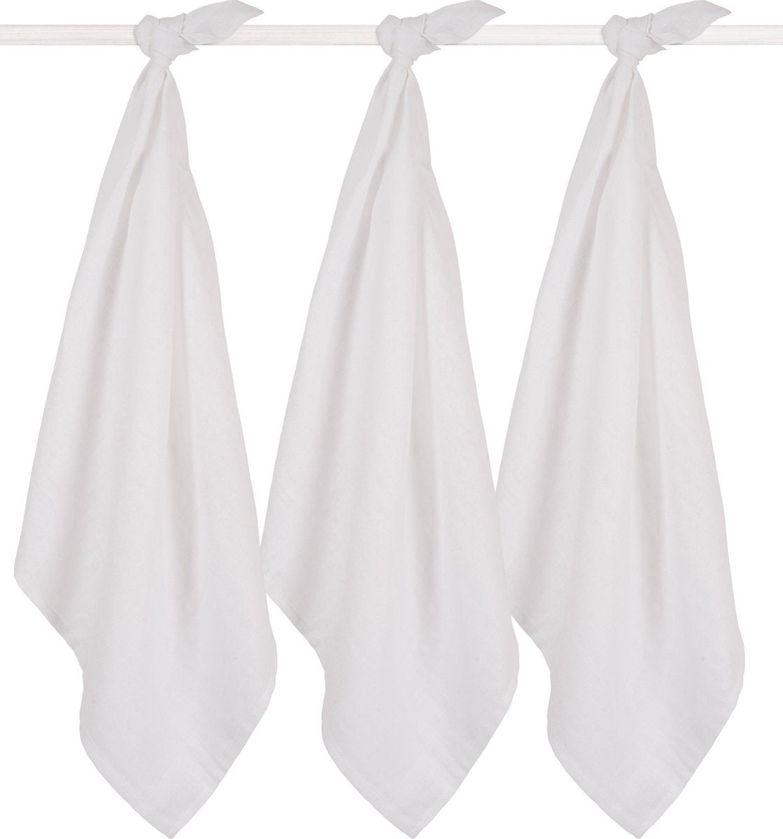 Hydrofiel multidoek small 70x70cm white (3pack)