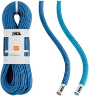 Petzl Contact 9.8mm soepel en licht enkeltouw 80m Blauw
