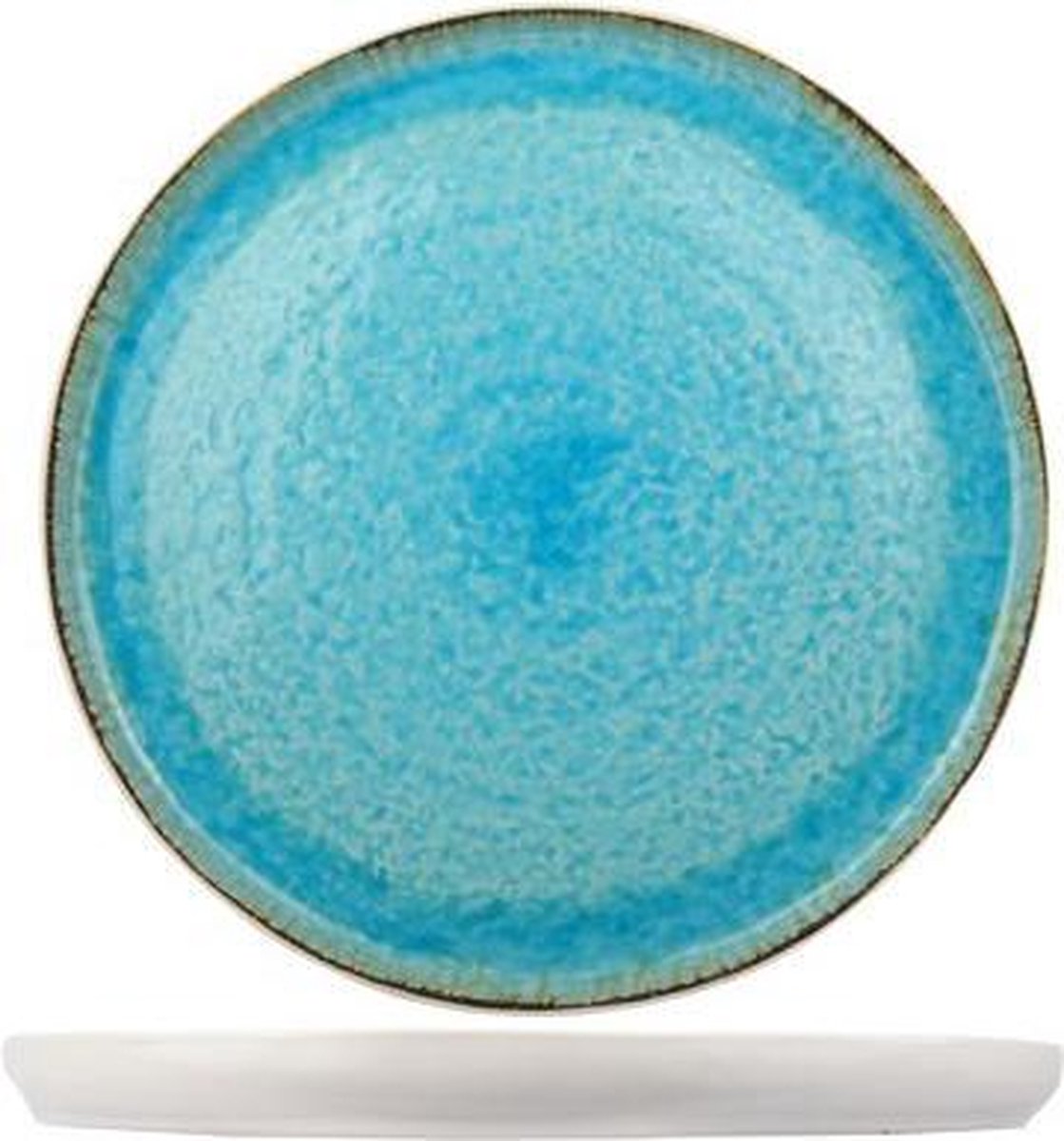 Cosy&Trendy Laguna Onderbord - Ø31 cm - Blauw - 4 Stuks