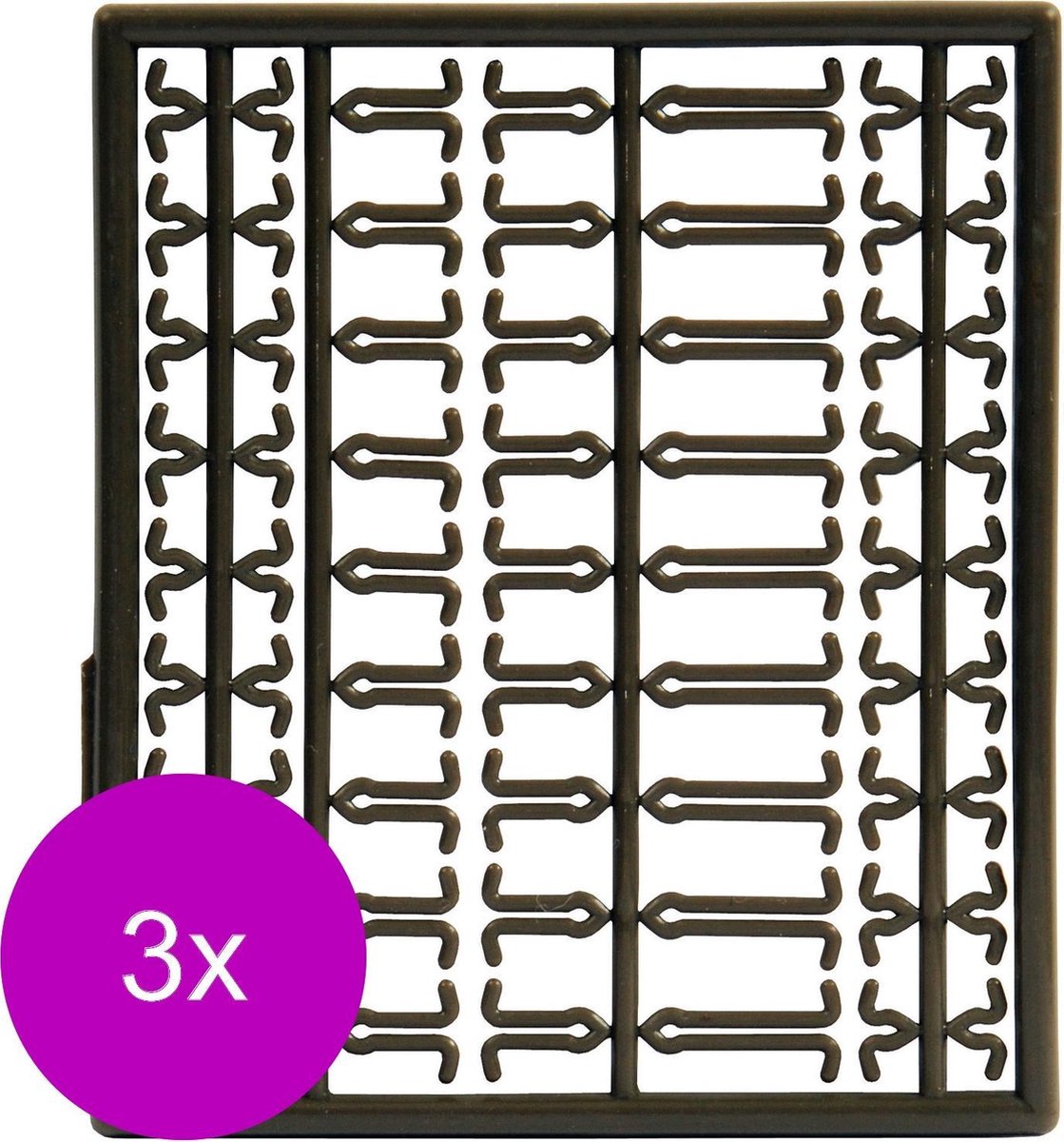 Albatros Boilie/Pelletstop - Stoppers - 3 x Zwart 3 stuks Allround