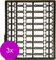 Albatros Boilie/Pelletstop - Stoppers - 3 x Zwart 3 stuks Allround
