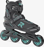 Roces Icon W 80 dames skeelers - Zwart - Maat 39