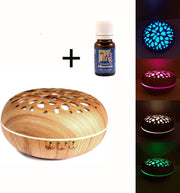 Magnolia aroma diffuser - Japanse olie - 300 ml - USB - 7 LEDs - 5 recepten