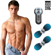 InnovaGoods Abdo ENRG WING elektronische spierstimulator Stickerplaat Zwart