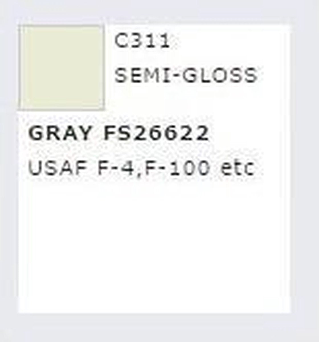 Mrhobby - Mr. Color 10 Ml Gray Fs36622 (Mrh-c-311)