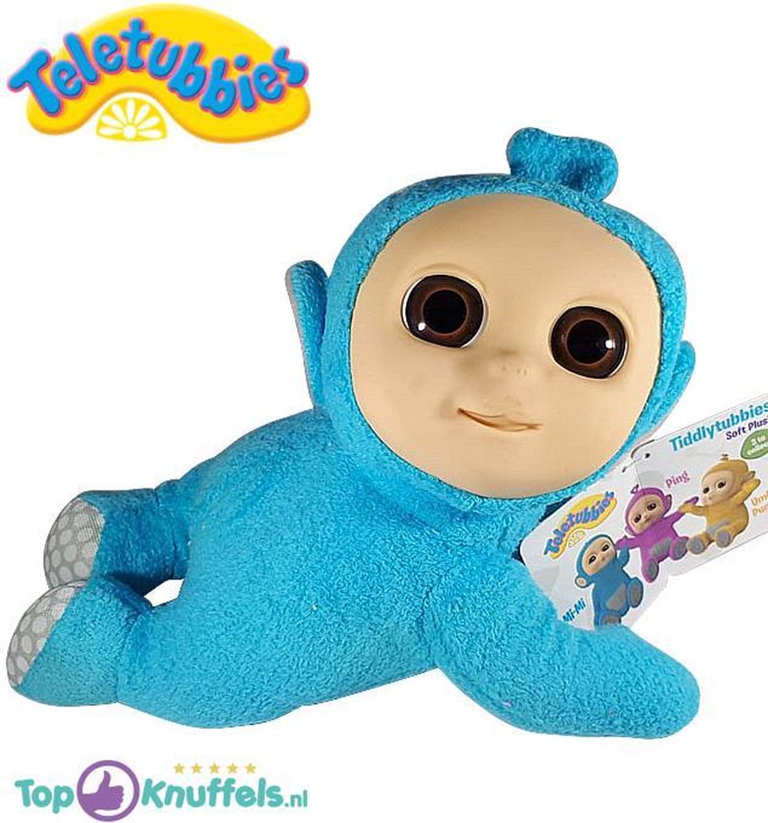 Teletubbies Pluche Knuffel Kruipend Blauw 30 cm | Teletubbies | Speelgoed Baby | Baby Pluche Knuffel | Laa-Laa | Tinky Winky | Dipsy | Po | Teletubbies Plush Peluche Knuffel voor kinderen